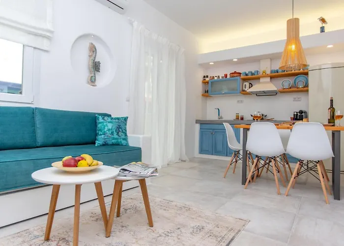 דירה Elaya Cycladic Apartment, Naxos Town, By Naxosvibe *