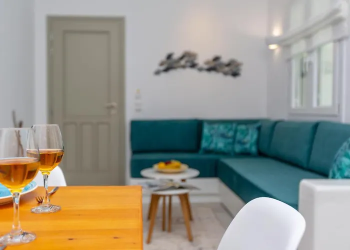 דירה Elaya Cycladic Apartment, Naxos Town, By Naxosvibe Naxos City