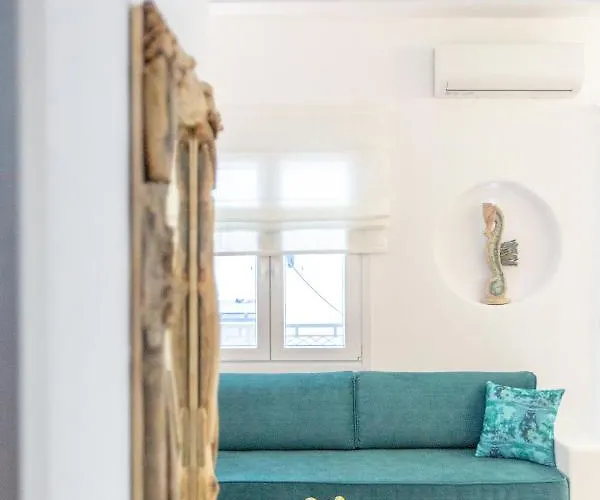 דירה Elaya Cycladic Apartment, Naxos Town, By Naxosvibe Naxos City